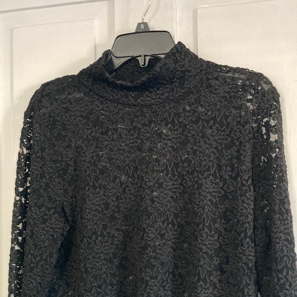S843 Lace See Through Shirt main image 1